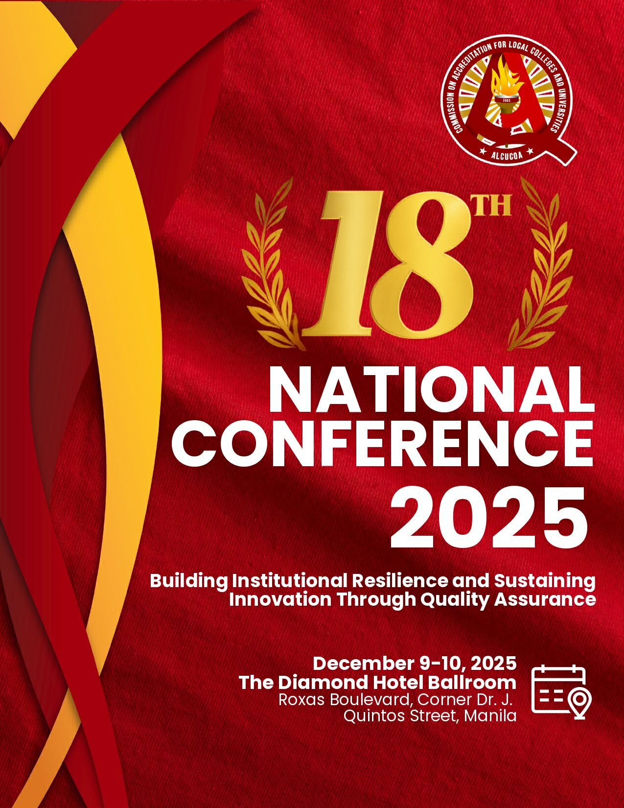 18th ALCUCOA National Conference 2025: Building Institutional Resilience and Sustaining Innovation